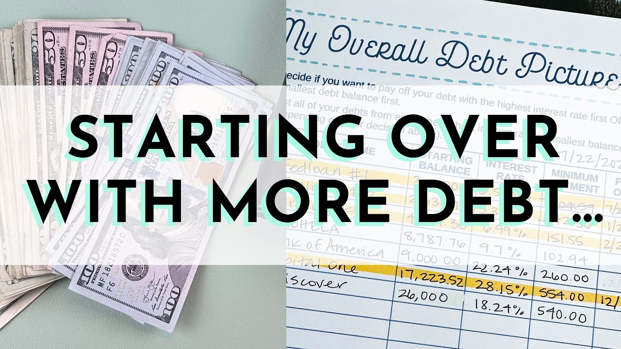 Starting Over! Paying Off $60K of Consumer Debt