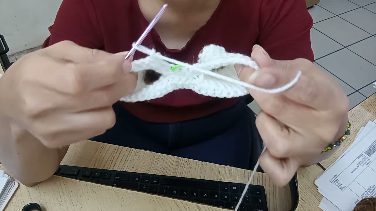 Tutorial de jirafita a crochet #2
