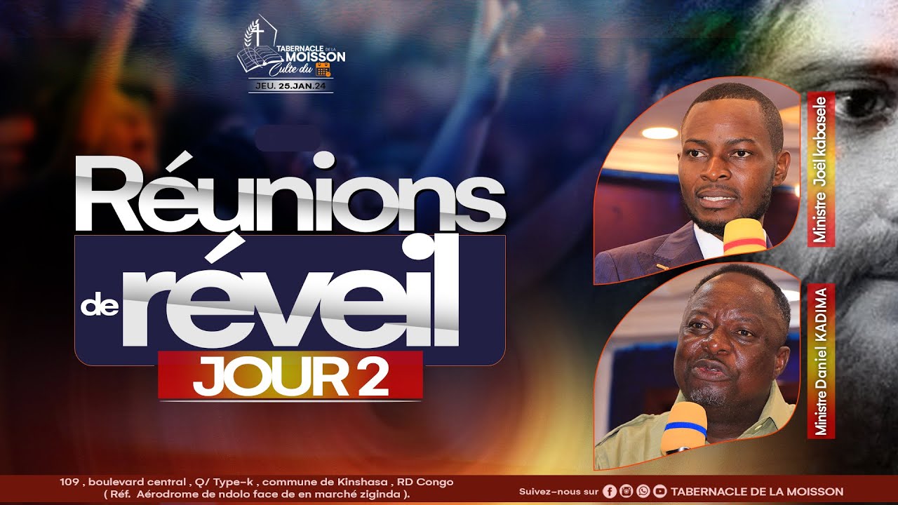 #Jour2 Réunions de réveil | Jeudi 25.01.2024