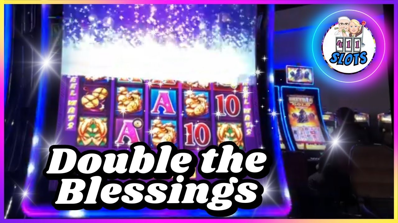 Double Blessings Slot Machine was shining bright!