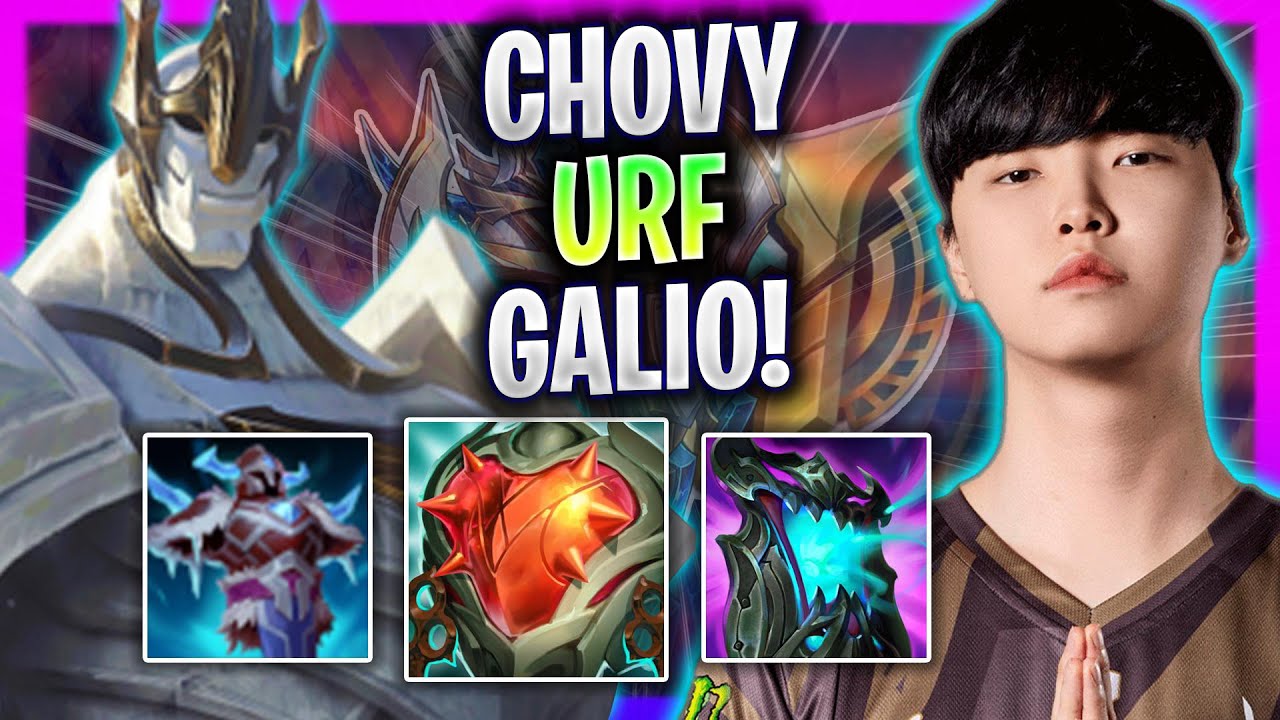 CHOVY PLAYING URF WITH GALIO! - GEN Chovy Plays Galio in URF! | Season 24