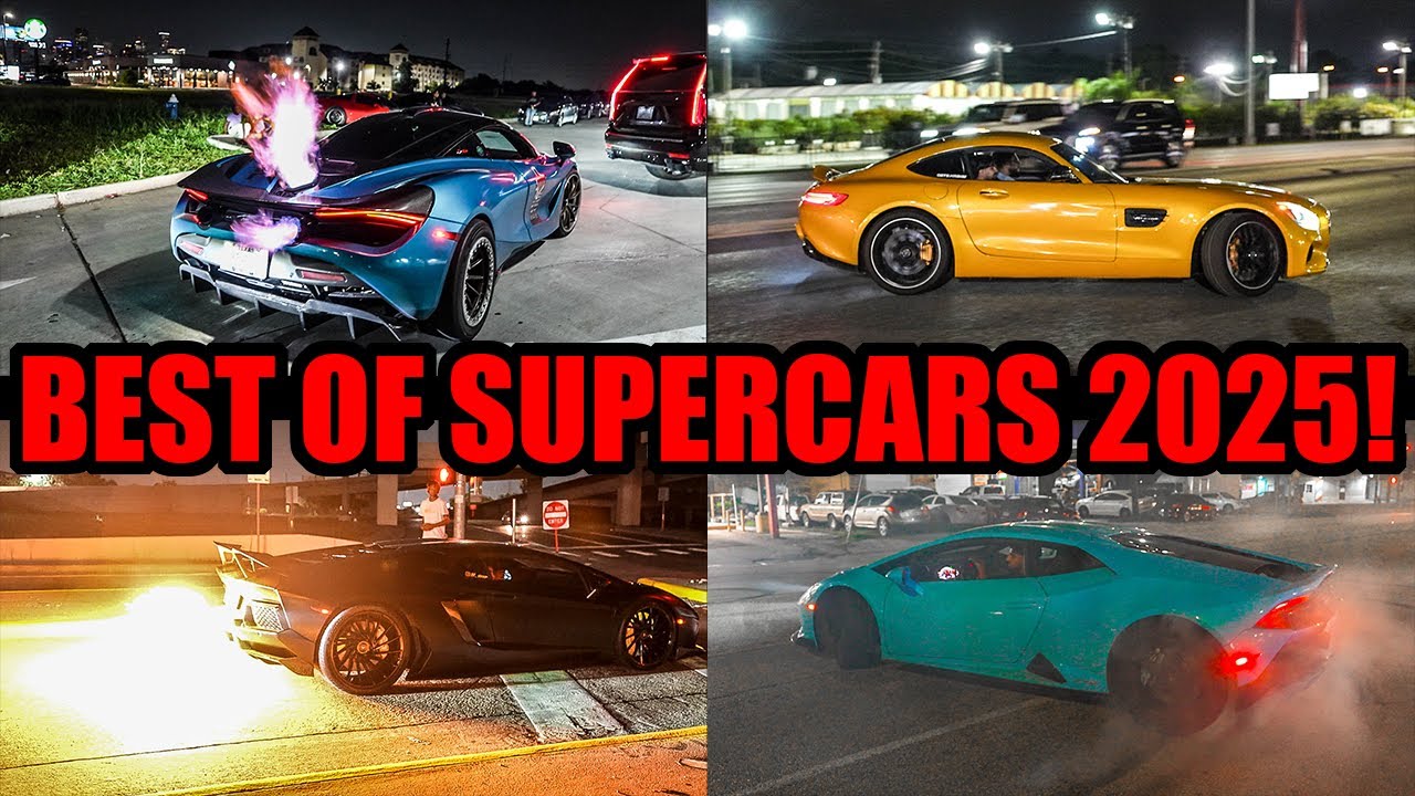BEST SUPERCARS and EXOTICS of 2025 Compilation! (REVS, FLYBYS, LAUNCHES, and MORE!)