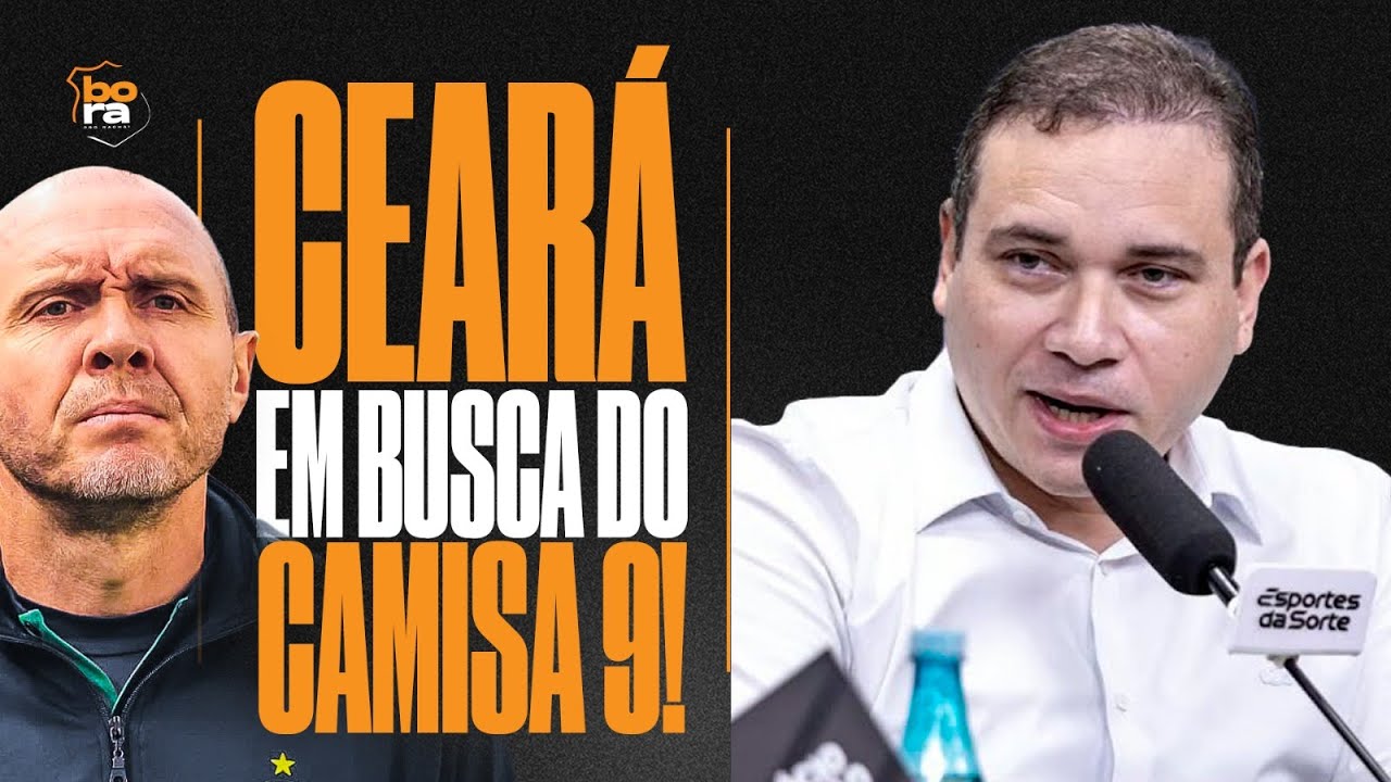CEARÁ QUER CAMISA 9! VOZÃO TAMBÉM QUER OUTRO JOGADOR! SAIBA TUDO AQUI! FEIRÃO DE SÓCIOS NAS LOJAS!