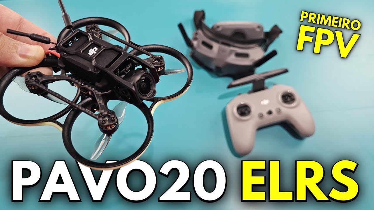 𝗕𝗘𝗧𝗔𝗙𝗣𝗩 PAVO 20 ELRS 𝗖𝗼𝗺 𝗗𝗝𝗜 𝗢𝟯 - 𝗨𝗻𝗯𝗼𝘅𝗶𝗻𝗴, 𝗖𝗼𝗻𝗳𝗶𝗴𝘂𝗿𝗮𝗰̧𝗮̃𝗼 𝗲 𝗣𝗿𝗶𝗺𝗲𝗶𝗿𝗼 𝗩𝗼𝗼. Melhor Que DJI NEO?