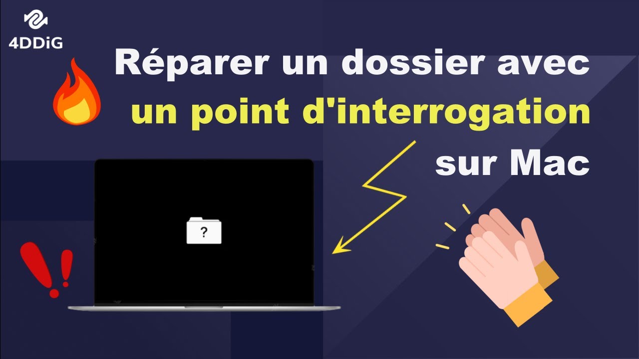 Comment Réparer un Dossier avec un Point d'Interrogation sur Mac ?
