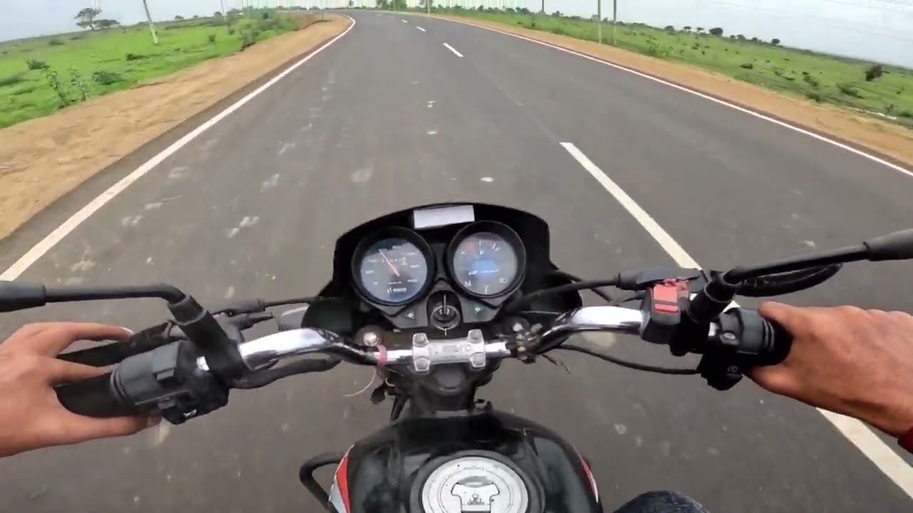 Kasam Khajuriya to Amlataj Non-stop Solo Ride On 98cc Bike | Madhya Pradesh Solo Ride On Hf Delux