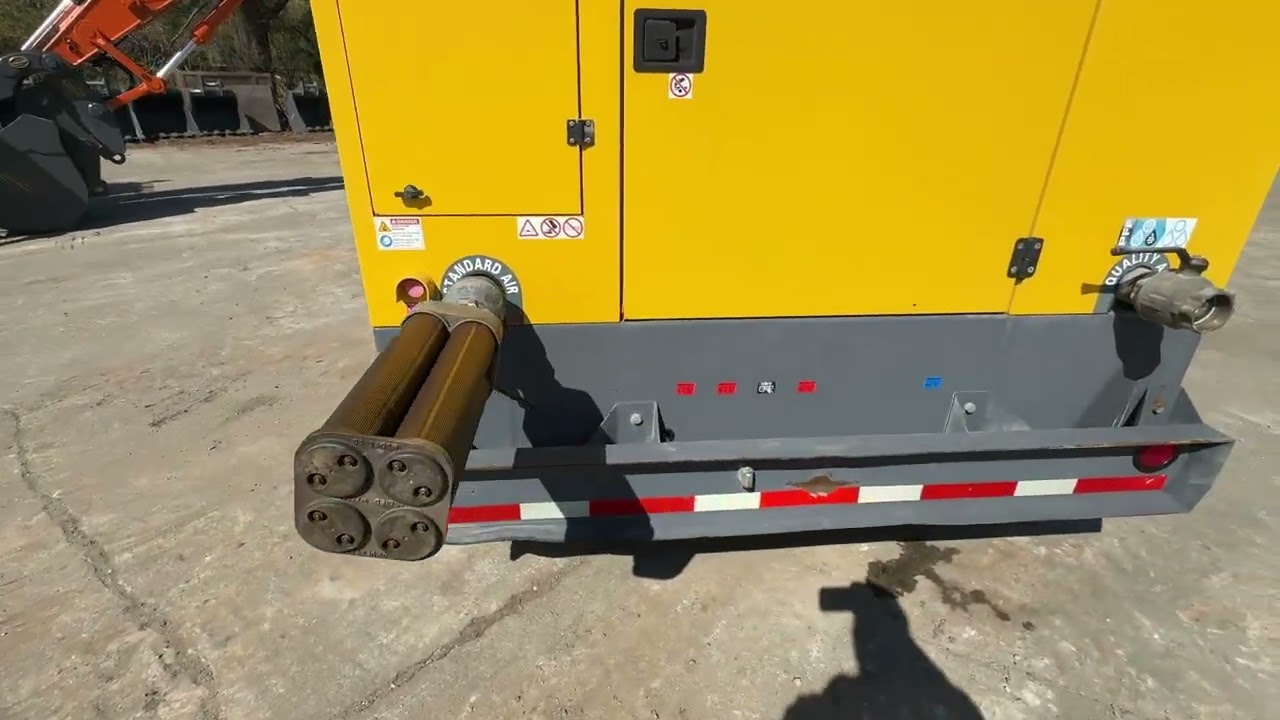 2015 Atlas Copco XAS1800 CD7 Diesel Portable Air Compressor S# HOP090888