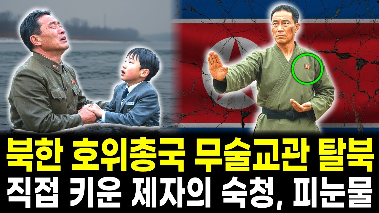 북한 김정은 호위총국 무술교관 탈북, 자신이 직접 키운 애제자의 숙청을 참아야했던 피눈물에 대한 이야기