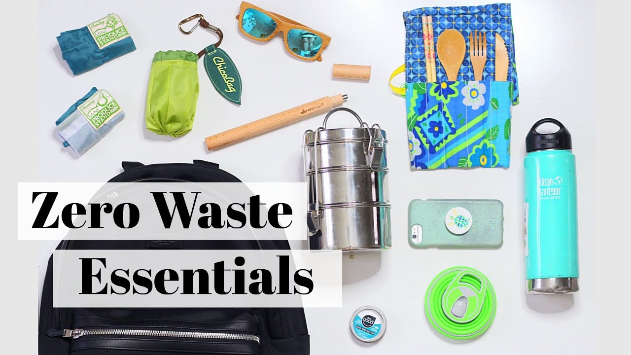 WHAT'S IN MY ZERO WASTE BAG? | Essential Swaps for Beginners