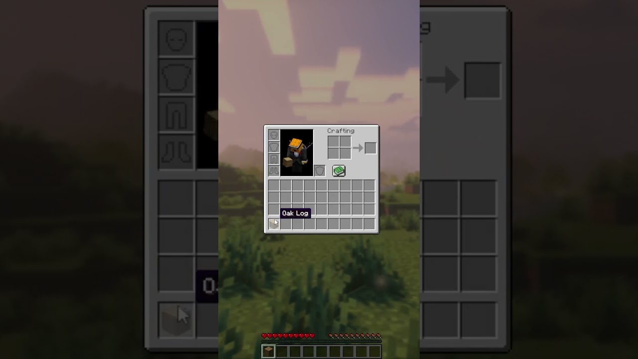 JAK ZROBIĆ CRAFTING W MINECRAFT [PORADNIK] #shorts #minecraft #poradnik #wafel  #6581