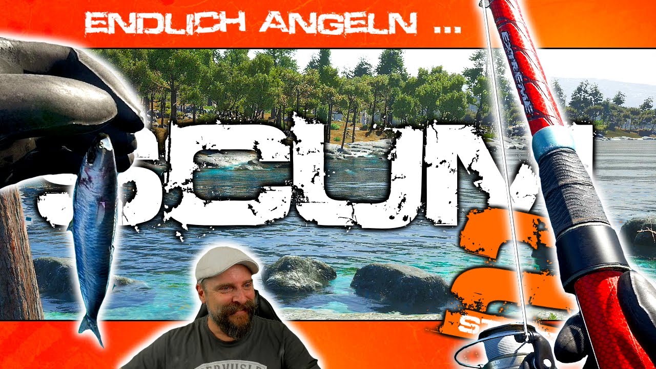 SCUM deutsch 🚜 S2E020: Unser großer Fang! Wir gehen angeln!