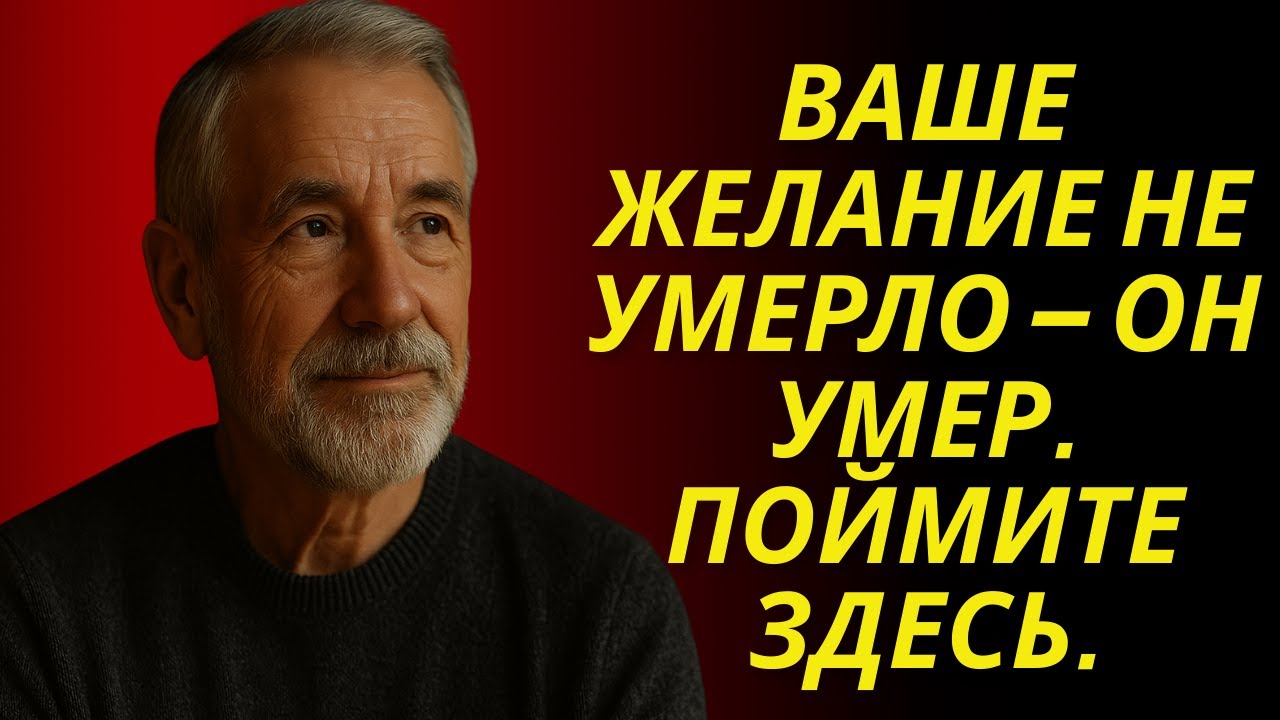 Ваше Желание Не Умерло — Он Умер. Поймите здесь.