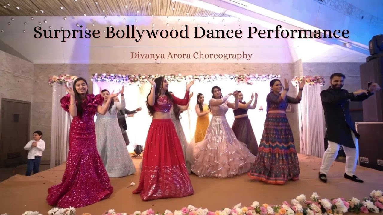 SURPRISE WEDDING RECEPTION DANCE PERFORMANCE FOR BROTHER | Wedding Choreography | Divanya Arora