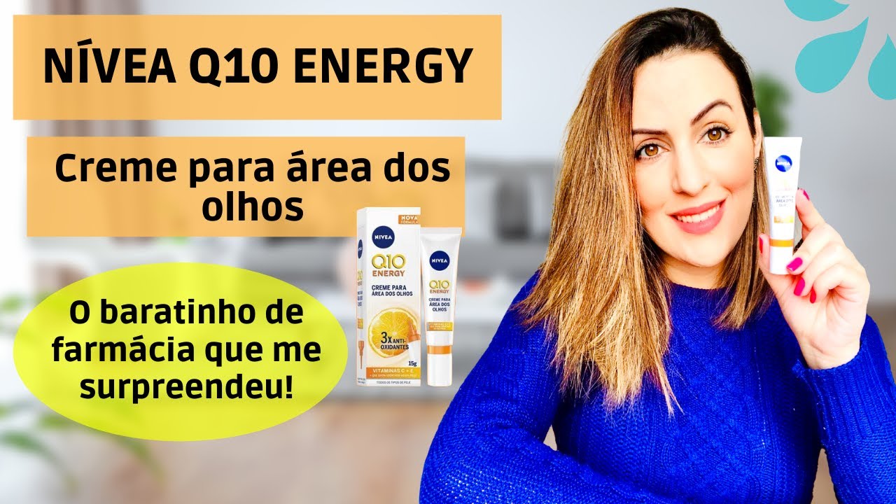 Nívea Q10 Energy - Melhor creme para área dos olhos