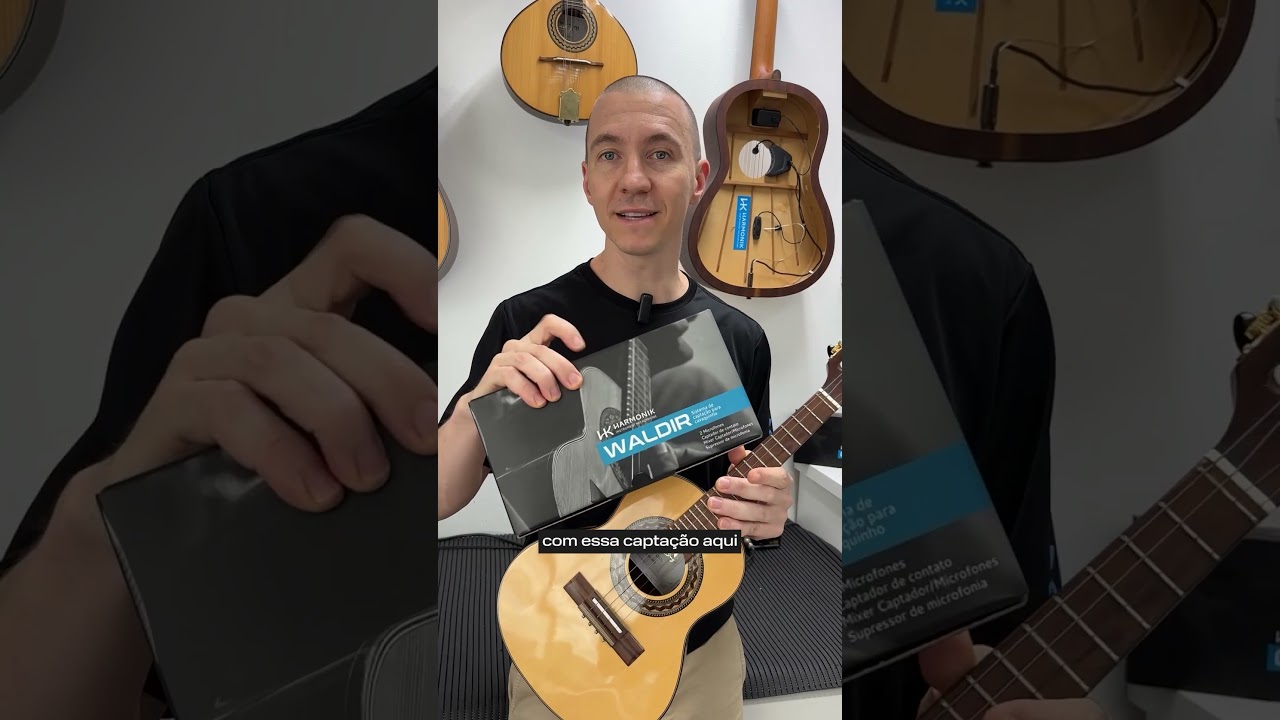Captador que entende o cavaquinho como ele realmente soa!