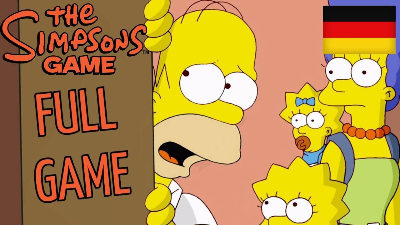 Die Simpsons das Spiel GANZES SPIEL, DEUTSCH, no Commentary (4K 60FPS)