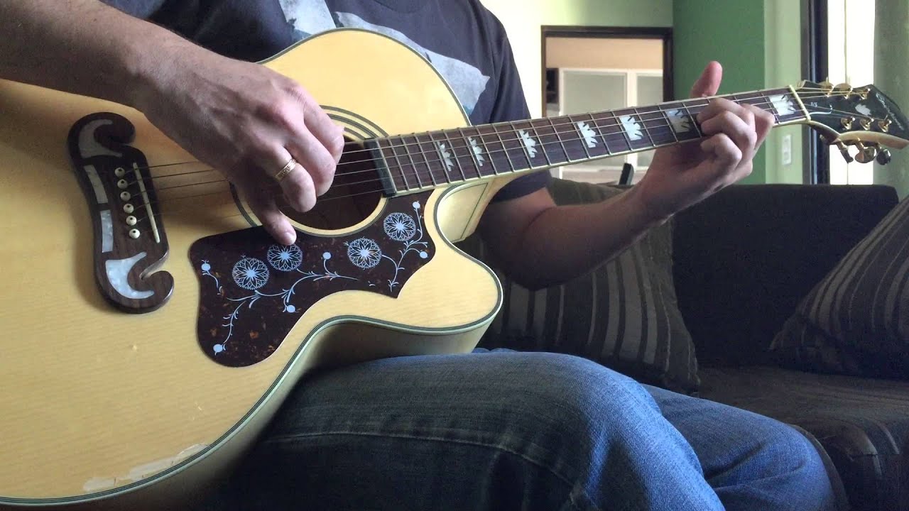 Delta Blues - Epiphone EJ 200 CE