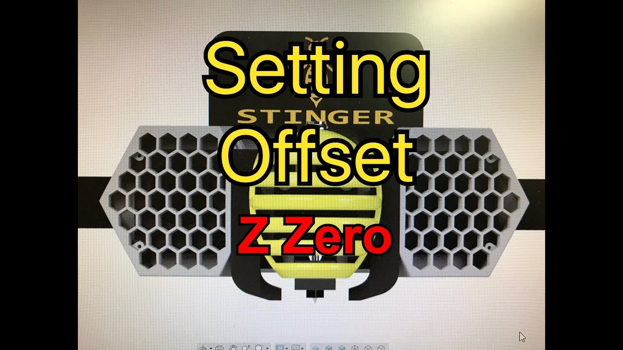Setting STINGER Z Offset