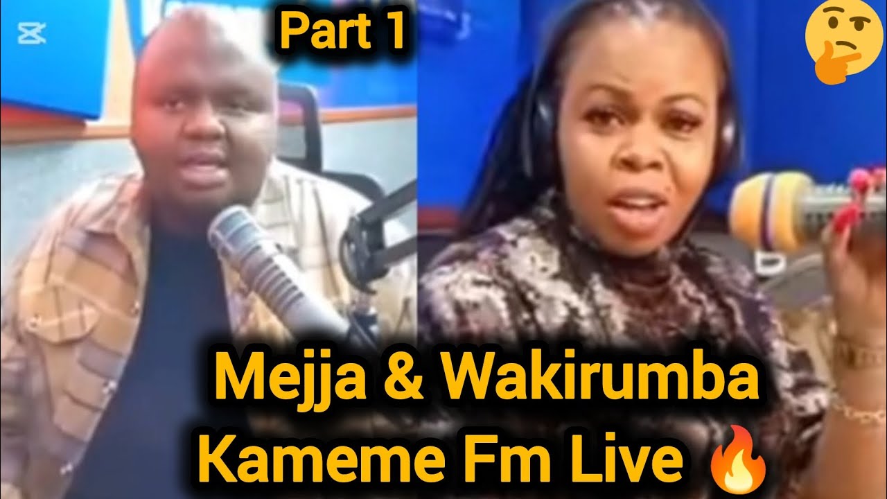 Меджа и Вакирумба Kameme Fm Live ||Где Меджа родился и учился ||Так грустно||Нджоруа Я Коти