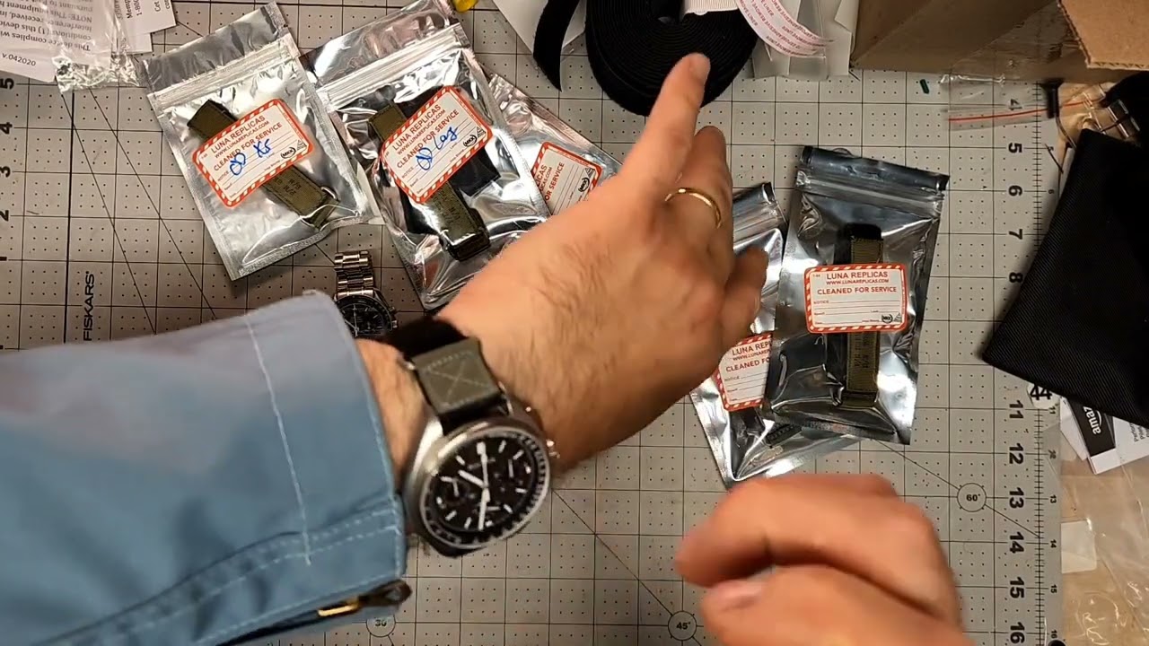 How to wear a NASA Apollo style watchband