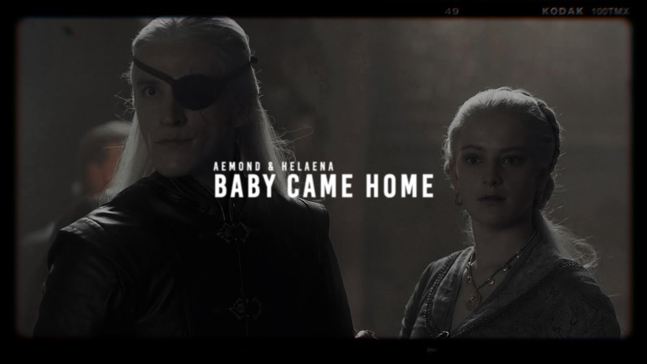 aemond & helaena — baby came home
