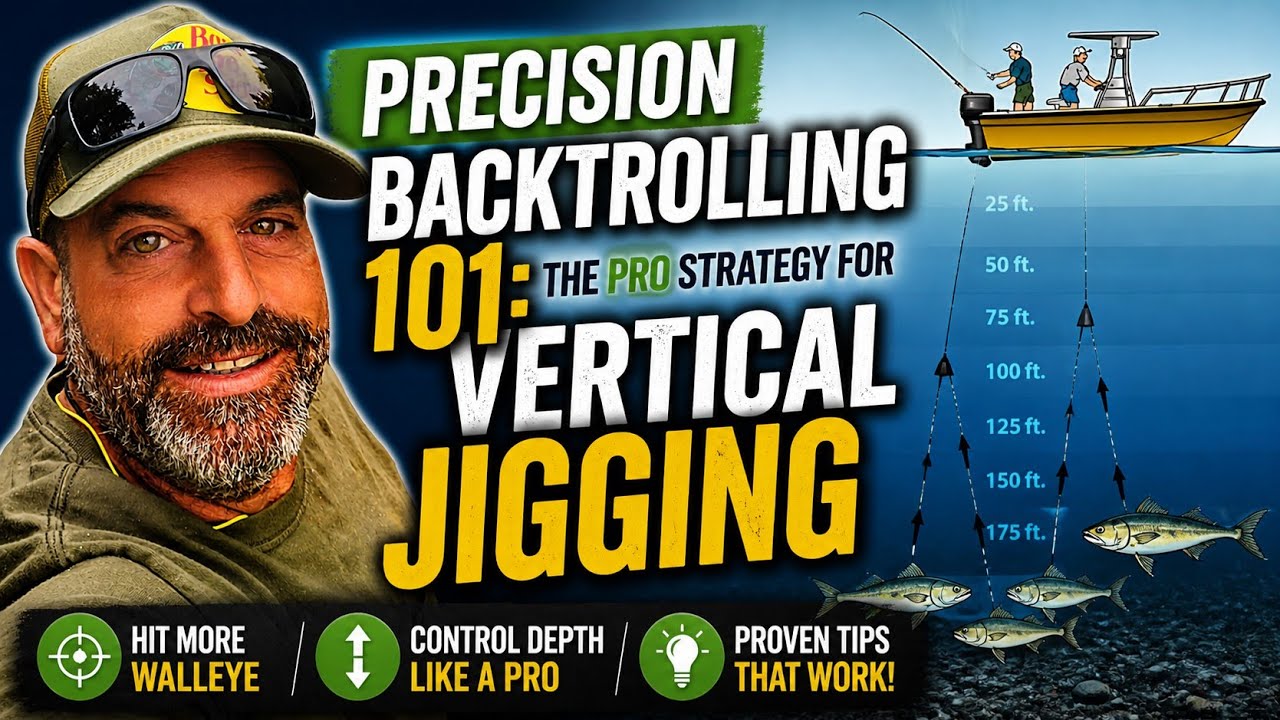How to Back-Troll: Three Simple Steps for Vertical Jigging on the Detroit River.
