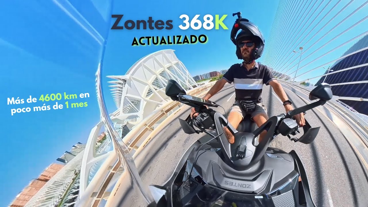 Poco más de 1 mes y 4.600 km con la Zontes 368K – Mi experiencia.