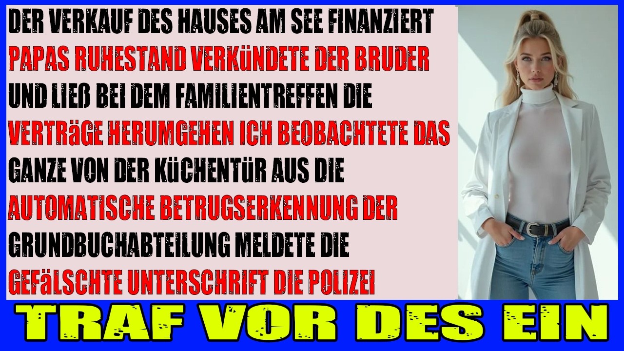 Mein Bruder wollte mein Ferienhaus bei einem Familientreffen verkaufen  Betrug gestoppt