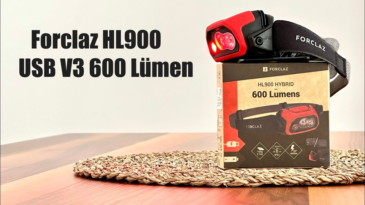 Kafa feneri tavsiyesi, kafa lambası / feneri, decathlon forclaz HL900 usb v3 hybrid 600 lümen