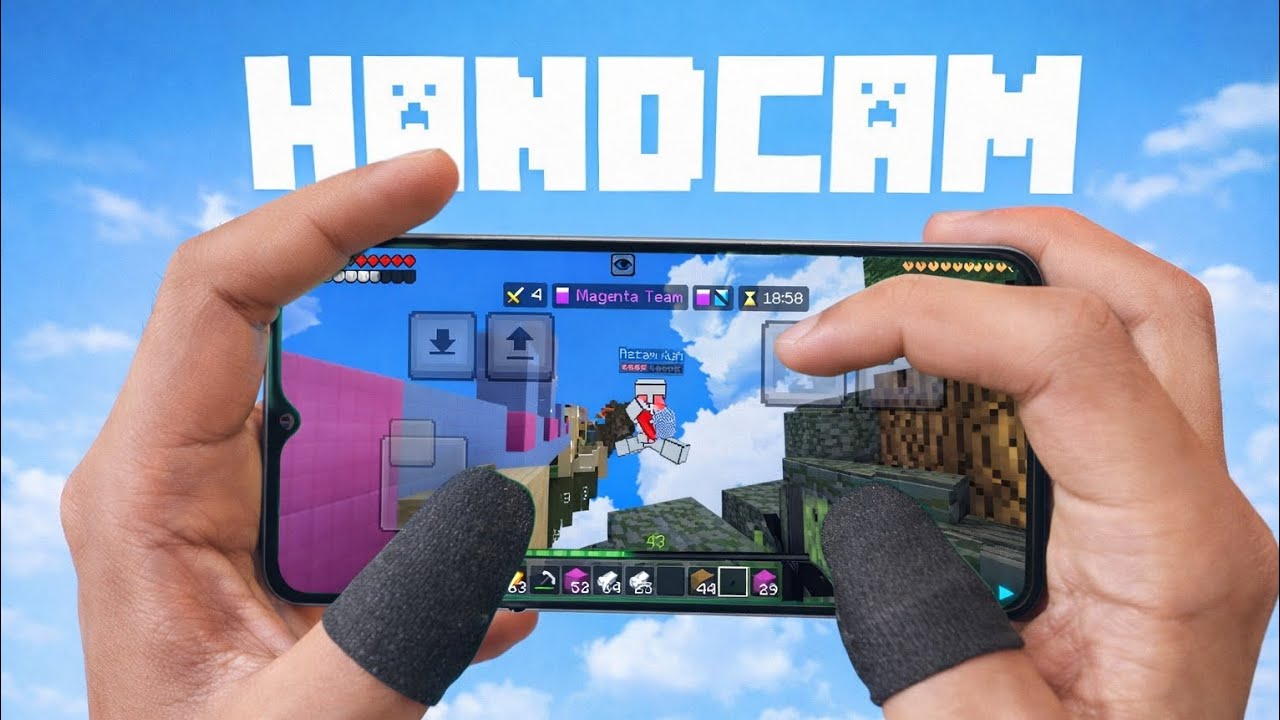 #Minecraft #Bedwars Hancame 🤝 Hive server