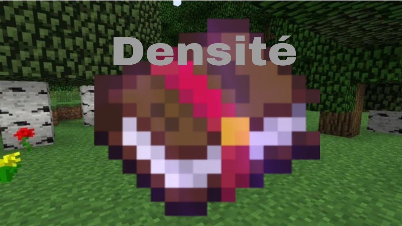 A quoi sert l'Enchantement Densité sur Minecraft?