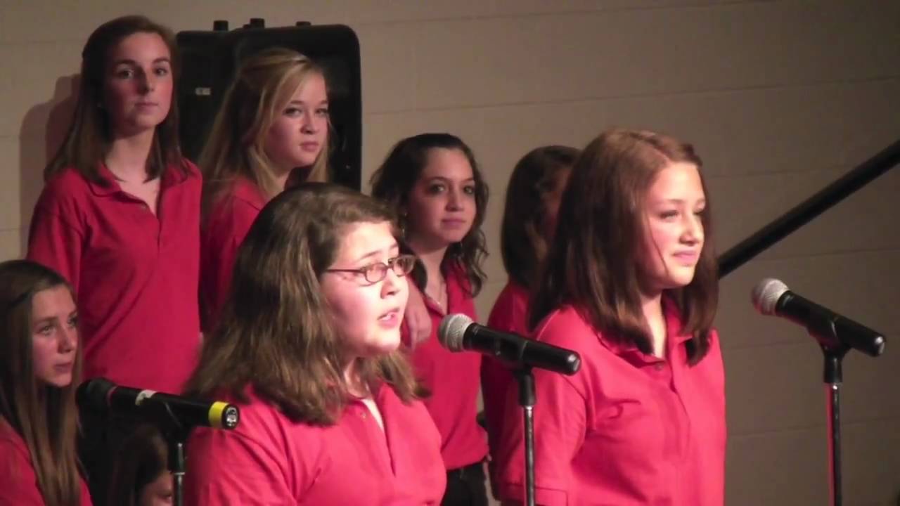 Hallelujah featuring Elicia Wells - Robious Middle School Chorus