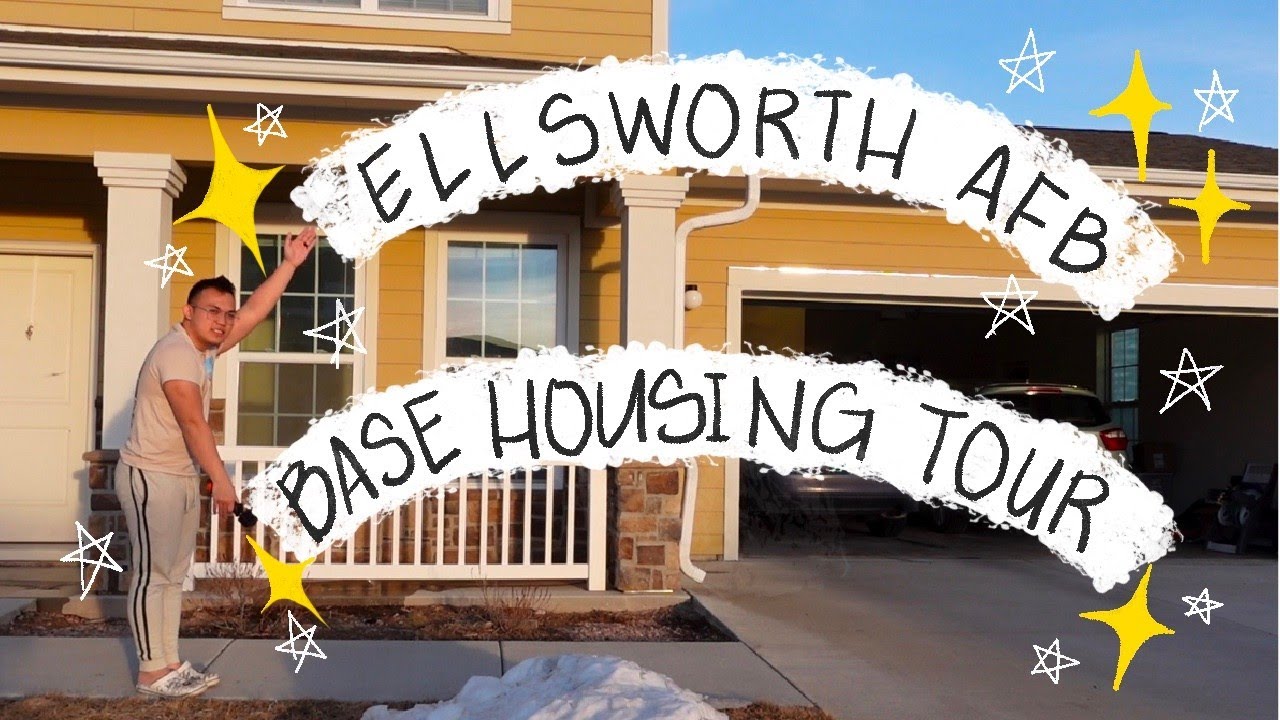 🏠BASE HOUSING TOUR🏠| ELLSWORTH AFB SOUTH DAKOTA