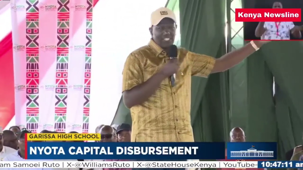 NIKIKUJA HAPA GARISSA WANASEMA NIMEKUJA KUKUTANA NA AL-SHABAB.Ruto destroying Opposition in Garissa