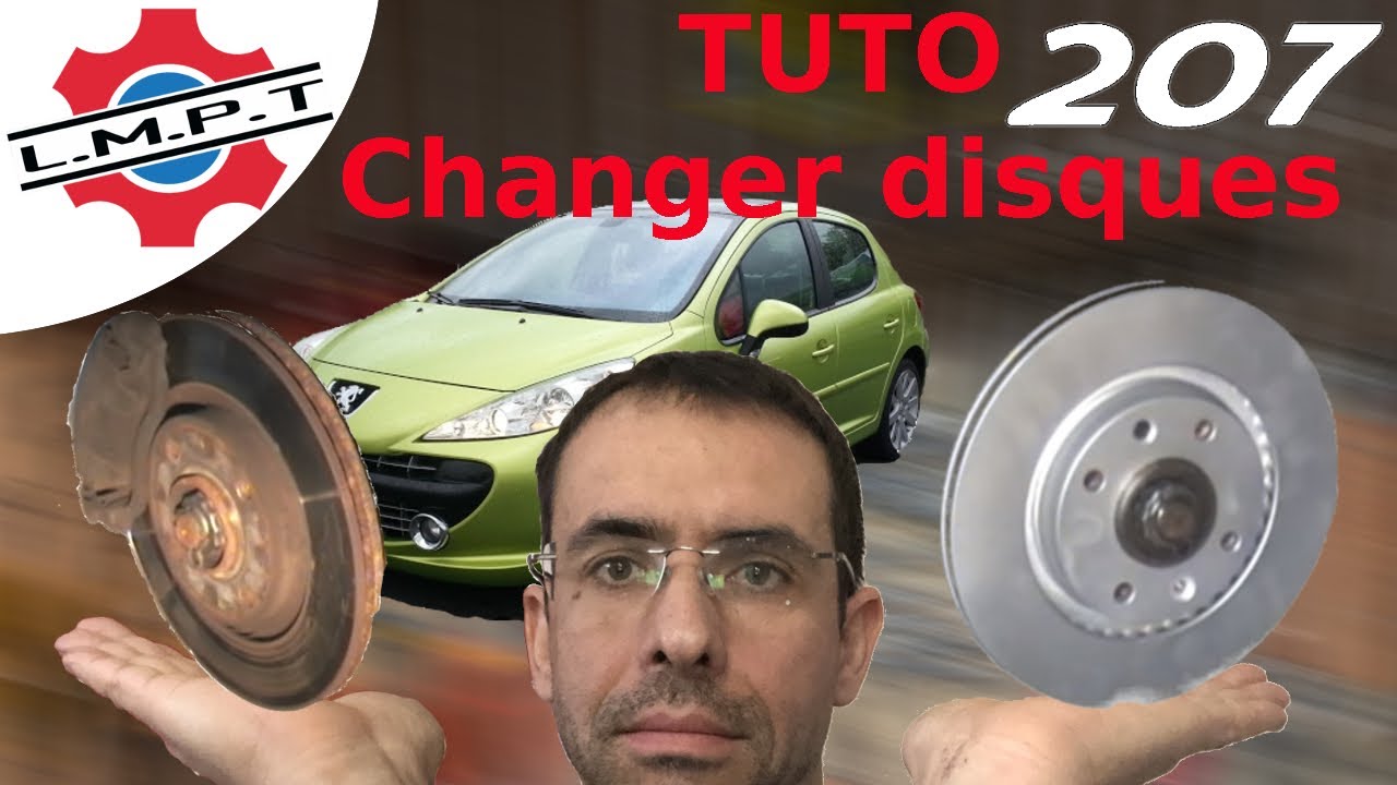 Changement disques freins avant 207 Hdi 1.6