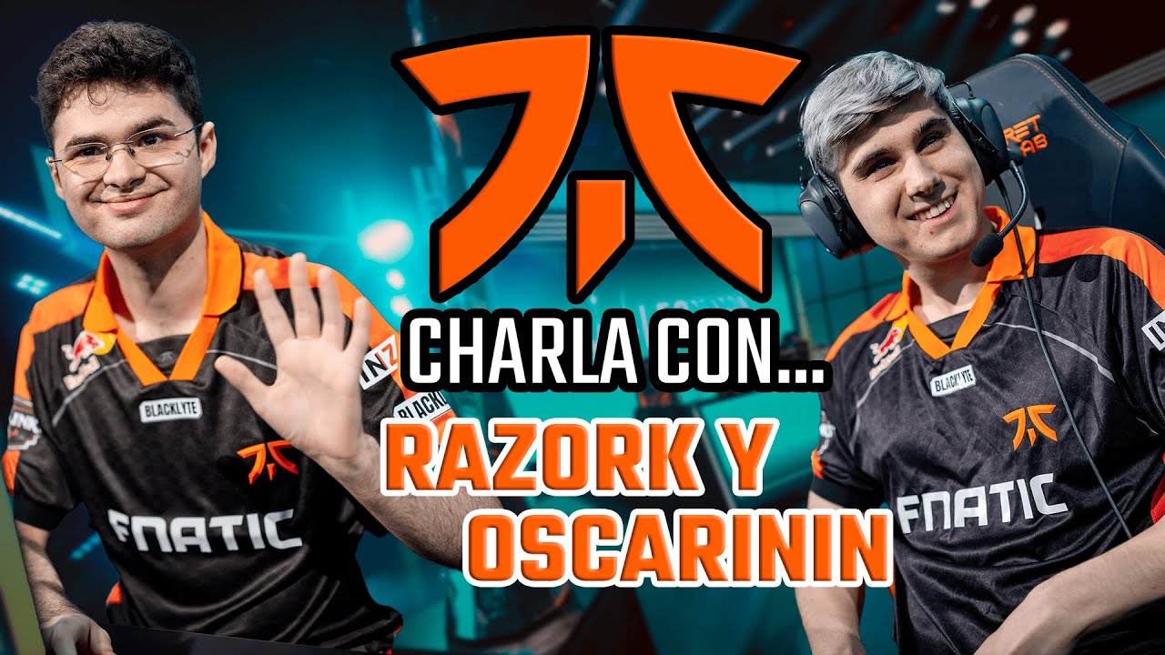 Charla IreneRAWR con RAZORK Y OSCARININ DE FNATIC