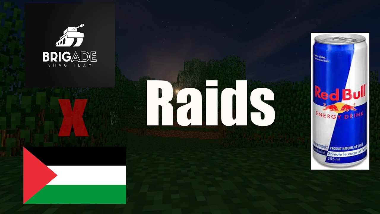 Brigade raids Redbull | PikaNetwork Map | Minecraft Factions Raid Edit