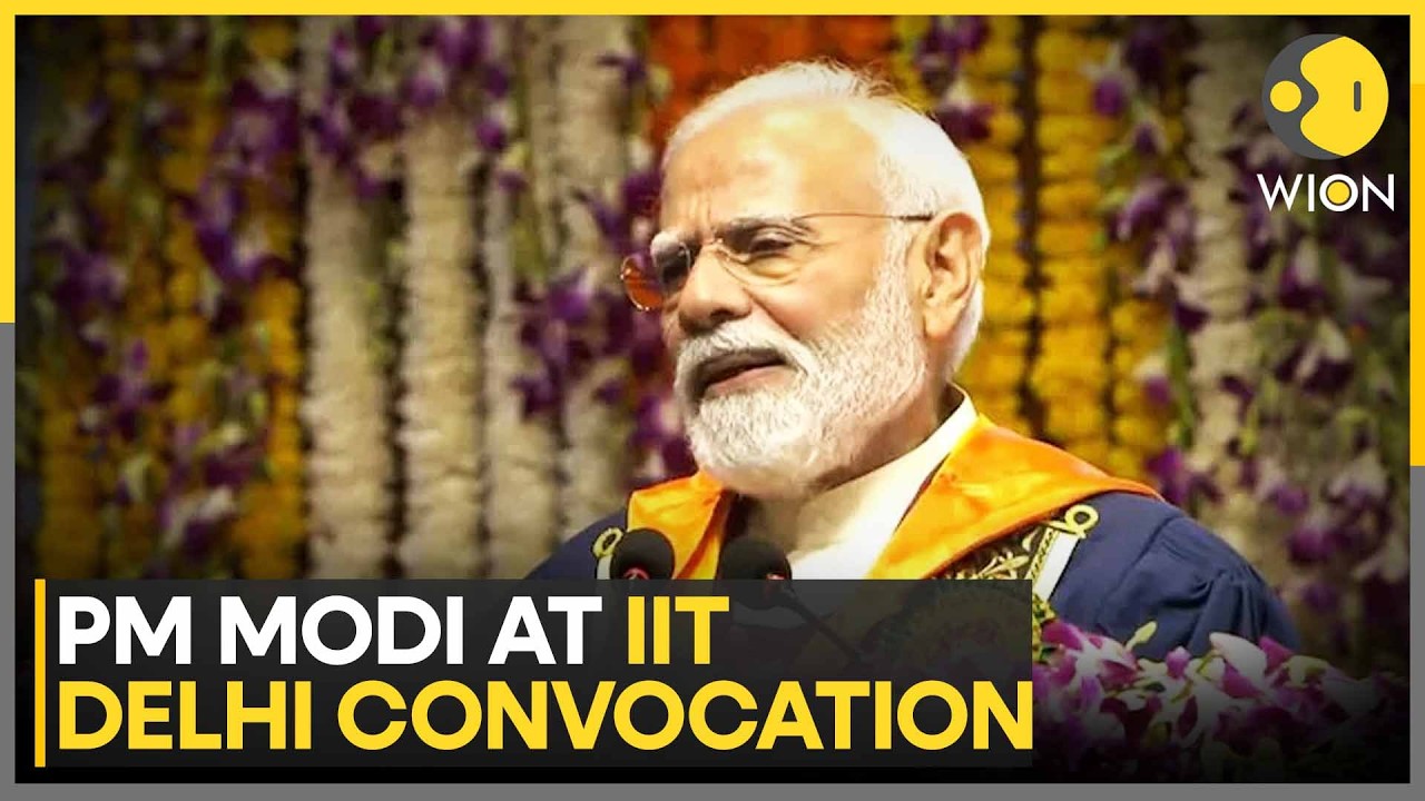 PM Modi at IIT Delhi Convocation | Urges Youth to Lead India&rsquo;s Viksit Bharat Journey