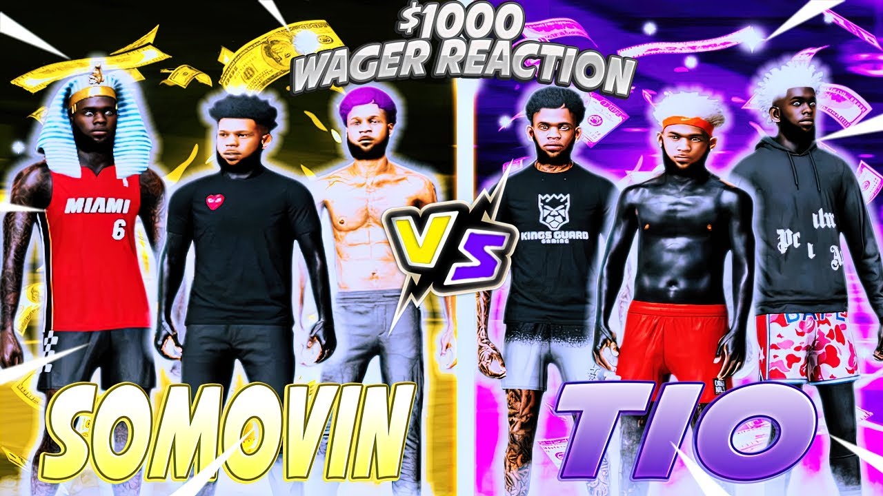 SoMovin Wagered Tio2k For $1000 On NBA2K21 To See Who The Better Guard Is! 😱 *MUST WATCH* | REACTION