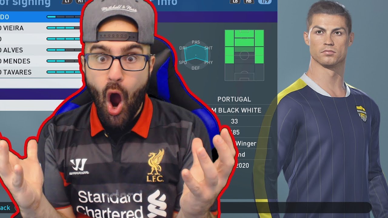 OMG $152,000,000 FOR CRISTIANO RONALDO! LIVERPOOL CAREER MODE PES 2019
