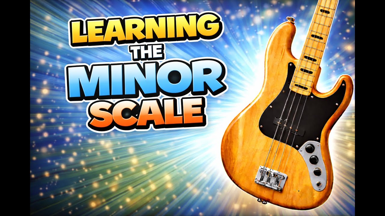 Learning The Minor Scale on Bass