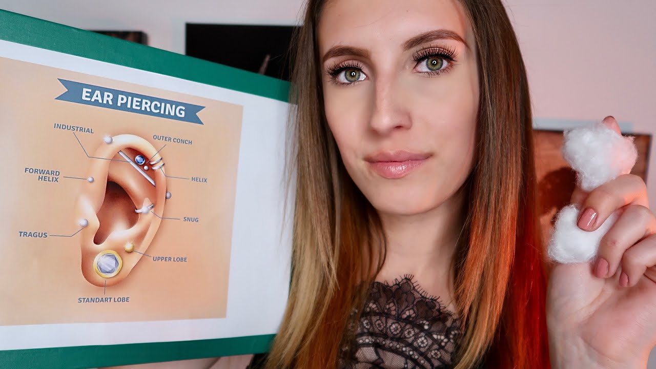ASMR Piercing Studio Roleplay - Dialekt 🇦🇹 Personal Attention mit ASMR Lisa