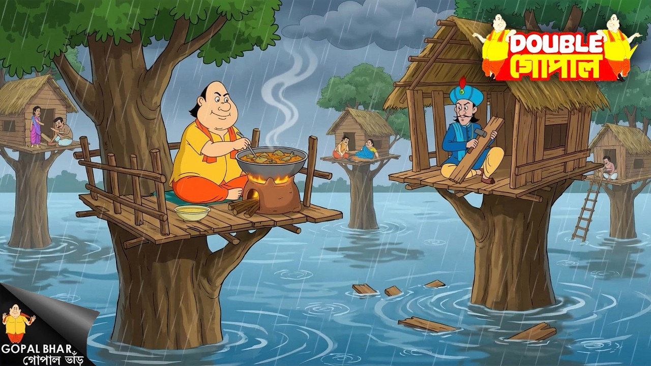 যখন বন্যা এলো, গোপাল এমন কিছু করলেন যা সবাইকে অবাক করে দিল! | Gopal Bhar | গোপাল ভর | New Episode