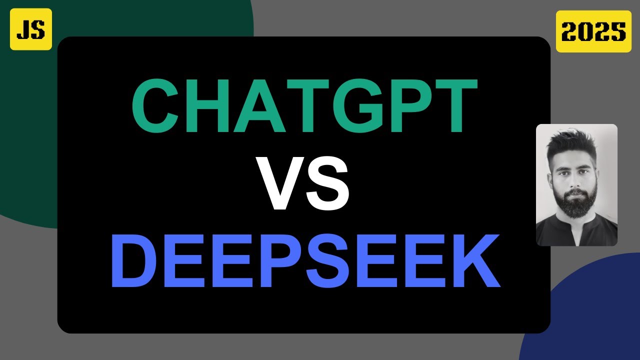 I Built JavaScript Apps with ChatGPT & DeepSeek 😱 Which One Wins? | Day #14 | JS Simplified 2025
