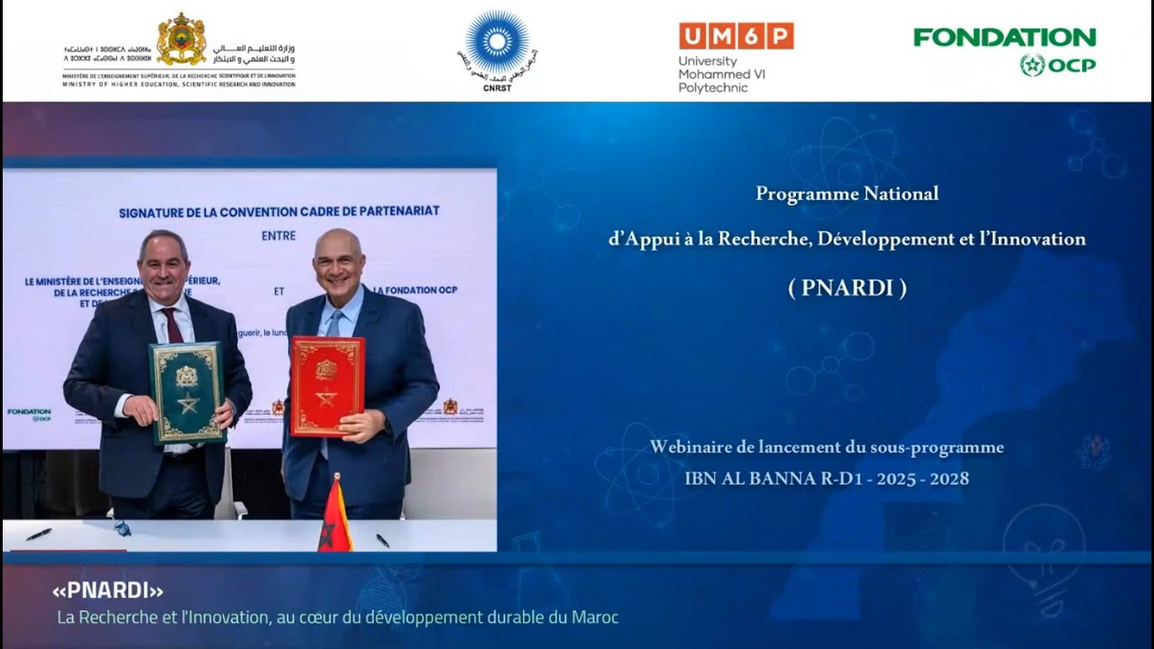 Webinaire PNARDI du 02 juillet 2025 - IBN ALBANNA (R&D)