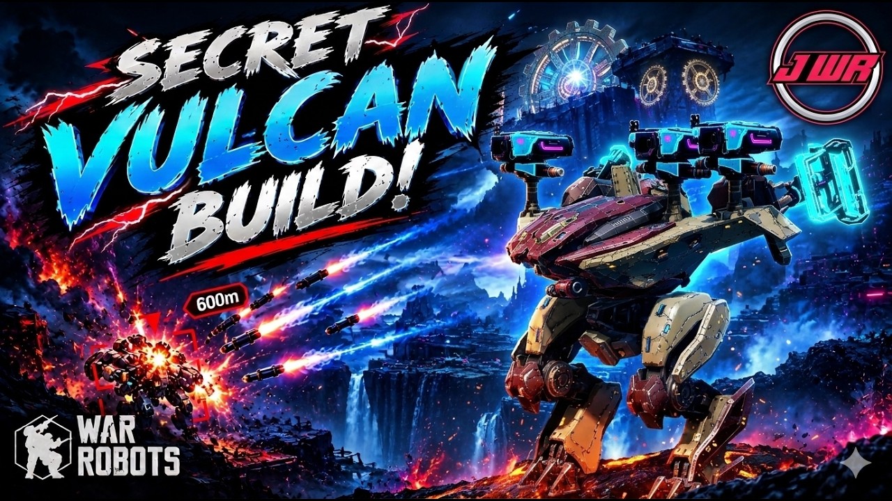 SECRET VULCAN BUILD! 🤯 600M RANGE & INSANE DAMAGE | War Robots