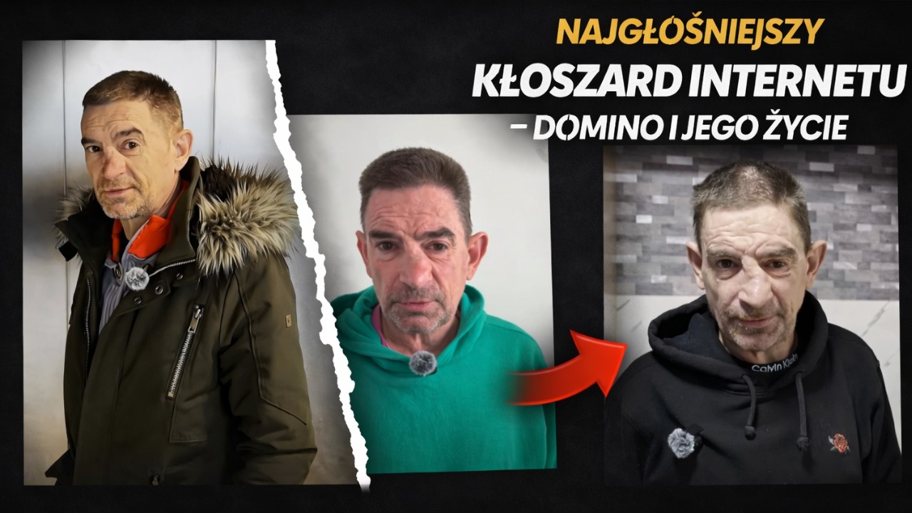 NAJGŁOŚNIEJSZY KLOSZARD INTERNETU &ndash; DOMINO I JEGO ŻYCIE BEZ FILTRA