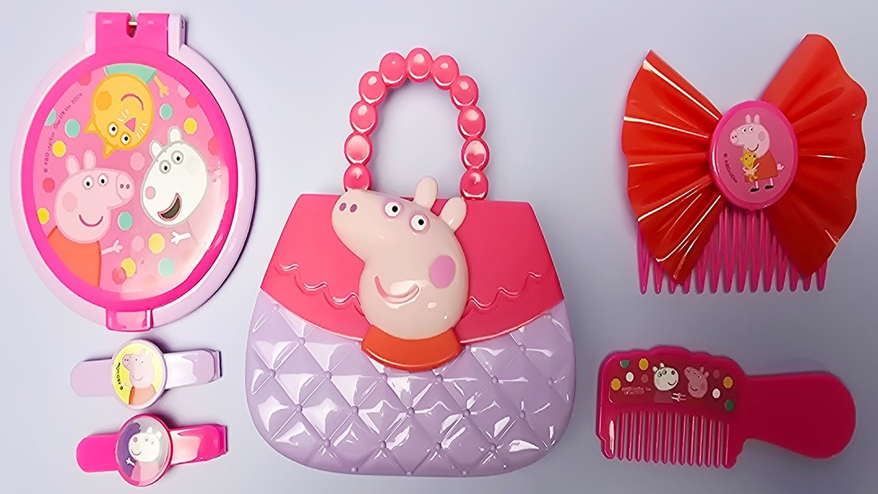 Peppa Pig Beauty Set Satisfying with Unboxing Compilation Toys ASMR