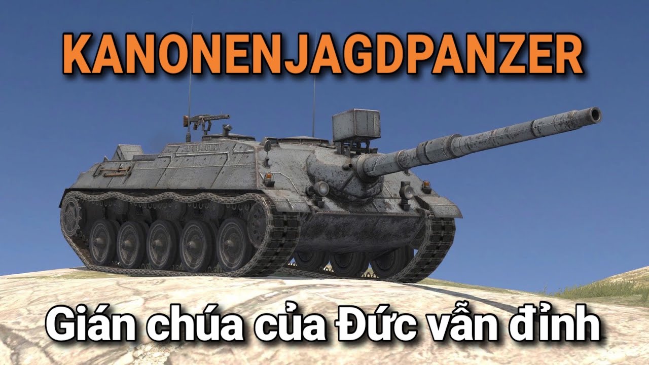 Kanonenjagdpanzer - Gián chúa của Đức vẫn quá nguy hiểm / World Of Tanks Blitz