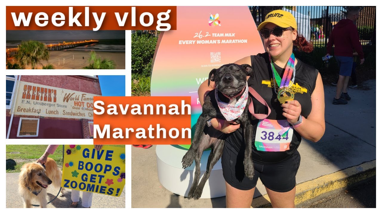 FLASHBACK FRIDAY VLOG | SAVANNAH EVERY WOMAN'S MARATHON WEEKEND! | ROAD TRIP TO THE SOUTH!
